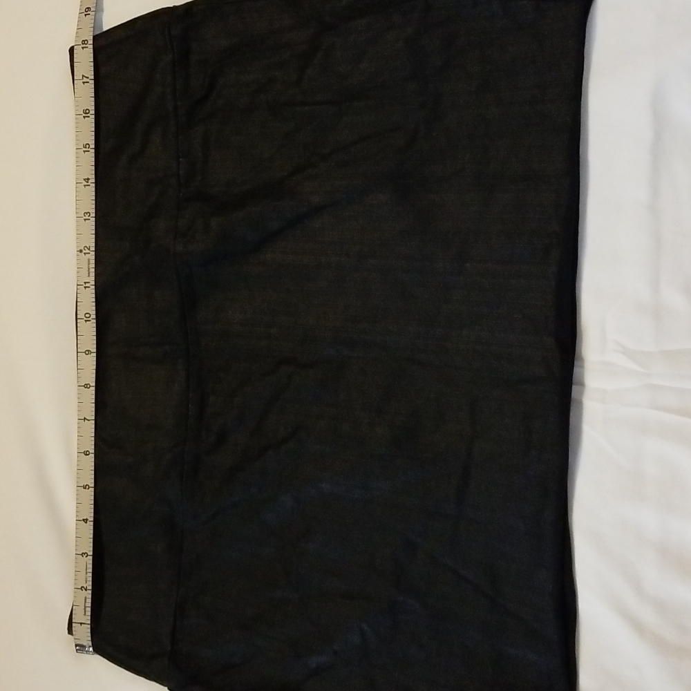 Y2K Wet Look Mini Skirt EUC - Picture 2 of 6